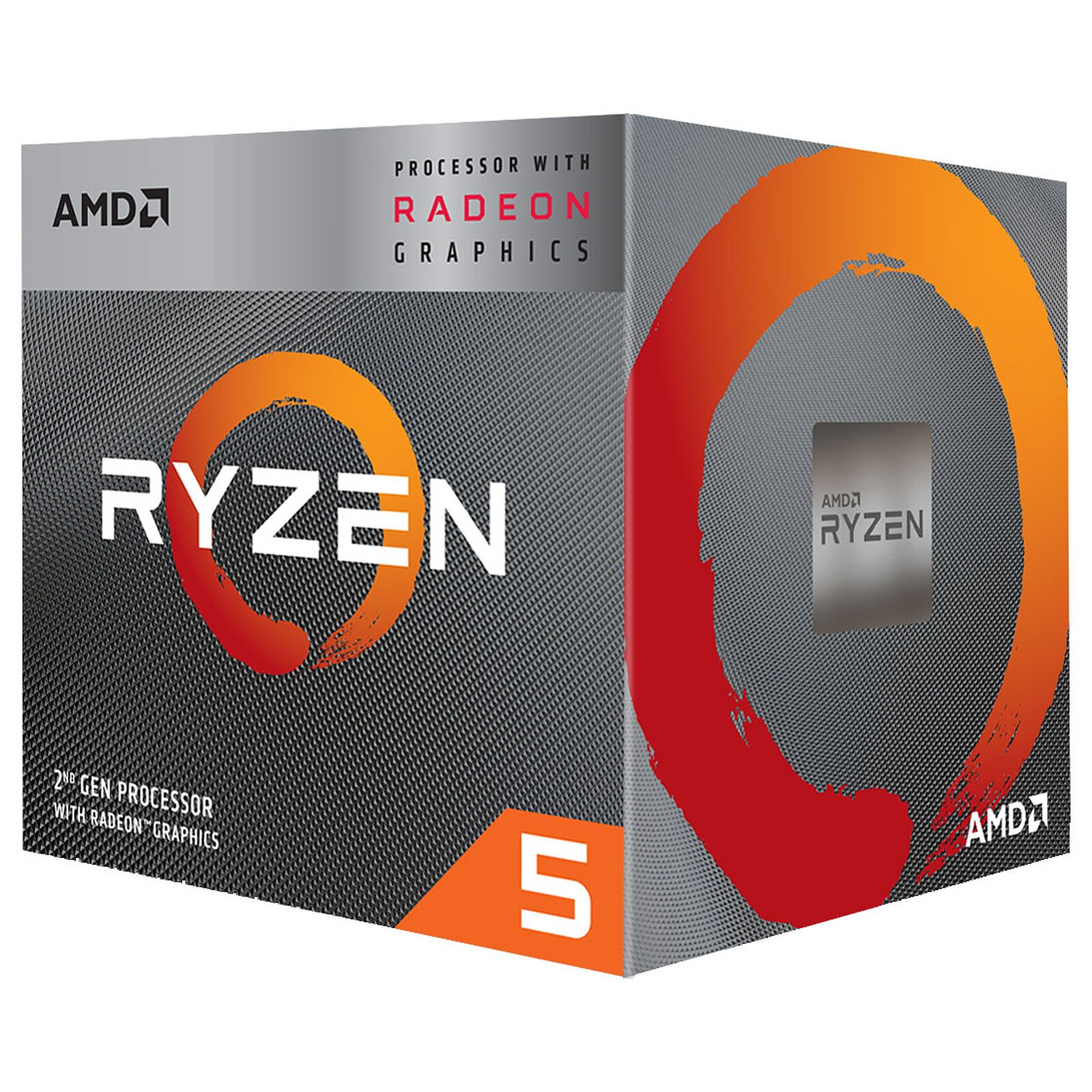 Processeur AMD Ryzen 5 3400G (4,2 Ghz) AM4