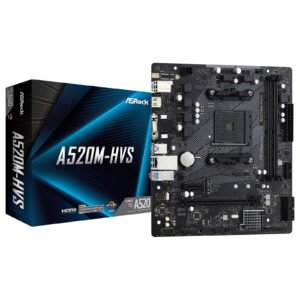 Carte Mère ASRock A520M-HVS (AM4) Micro-ATX