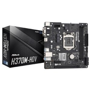 Carte Mère ASRock H370M-HDV (Intel LGA 1151 v2) Micro ATX