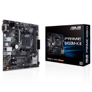 Carte Mère Asus Prime B450M-K II (AM4) Micro ATX