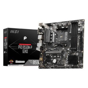 Carte Mère MSI Pro B550M-P Gen3 (AM4) Micro ATX