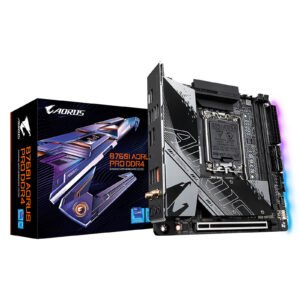 Carte Mère Gigabyte B760I Aorus Pro DDR4 (Intel LGA 1700) Mini ITX