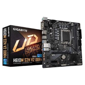 Carte Mère Gigabyte H610M S2H V2 (Intel LGA 1700) Micro ATX