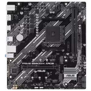 Carte Mère Asus Prime B550M-K aRGB (AM4) Micro ATX