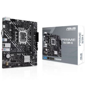 Carte Mère Asus Prime H610M-K DDR5 (Intel LGA 1700) Micro ATX