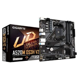 Carte Mère Gigabyte A520M DS3H V2 (AM4) Micro ATX