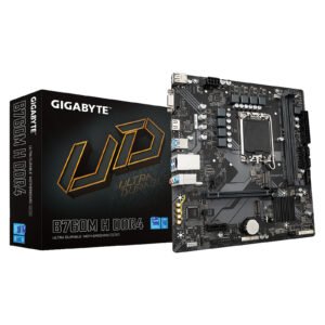 Carte Mère Gigabyte B760M H DDR4 (Intel LGA 1700) Micro ATX