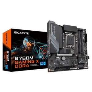 Carte Mère Gigabyte B760M Gaming X DDR4 (Intel LGA 1700) Micro ATX