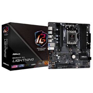 Carte Mère ASRock B650M Phantom Gaming Lightning (AM5) Micro ATX