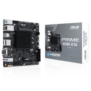 Carte Mère Asus N100I-D D4-CSM avec Processeur Intel N100 (3,4Ghz) - Mini ITX