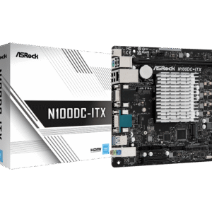 Carte Mère ASRock N100DC-ITX avec Processeur Intel N100 (3,4Ghz) - Mini ITX