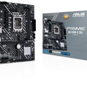 Carte Mère Asus Prime H610M-E D4-CSM (Intel LGA 1700) Micro ATX