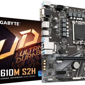 Carte Mère Gigabyte H610M S2H DDR5 (Intel LGA 1700) Micro ATX