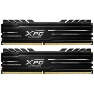 Kit Barrettes mémoire 16Go (2x8Go) DIMM DDR4 Adata XPG GammiX D10 3200Mhz (Noir)