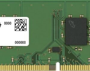 Barrette mémoire 16Go DIMM DDR4 Crucial Classic 3200Mhz (Vert) Version OEM (Tray)