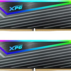 Kit Barrettes mémoire 32Go (2x16Go) DIMM DDR5 Adata XPG Caster 6400MHz (Noir)