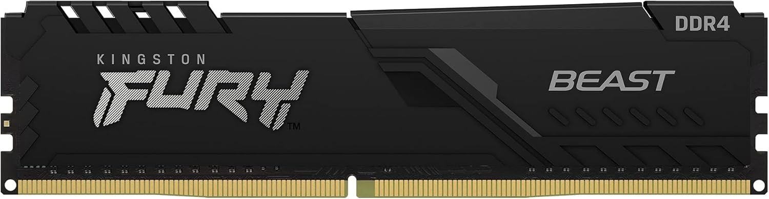 Barrette mémoire 32Go DIMM DDR4 Kingston Fury Beast 3600Mhz (Noir)