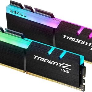 Kit Barrettes mémoire 16Go (2x8Go) DIMM DDR4 G.Skill Trident Z RGB  3200Mhz AMD (Noir)