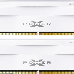 Kit Barrettes mémoire 32Go (2x16Go) DIMM DDR5 Silicon Power XPower Zenith 5600Mhz (Blanc)