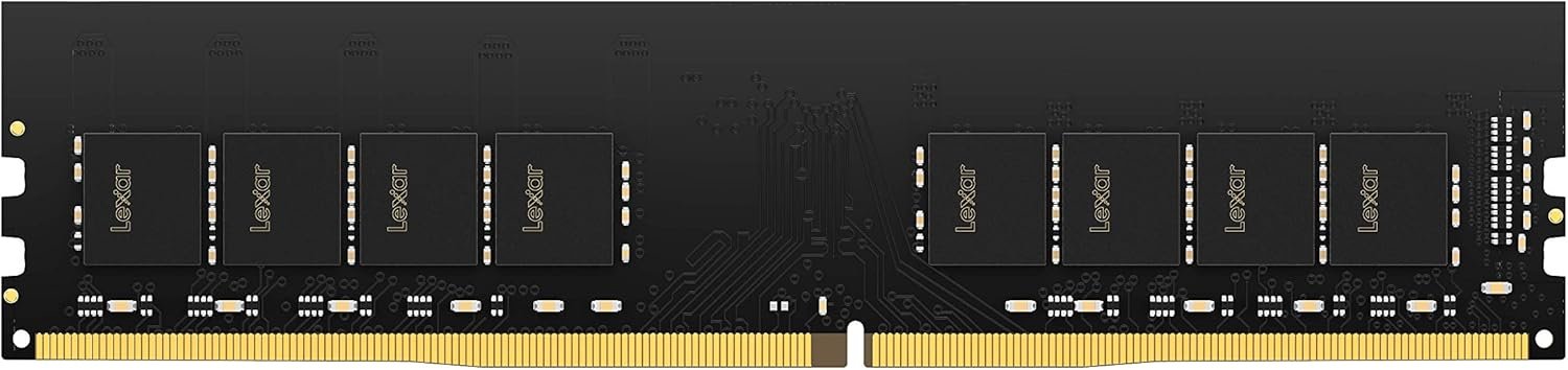 Barrette mémoire 16Go DIMM DDR4 Lexar 2666Mhz (Noir)
