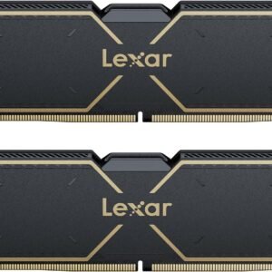 Kit Barrettes mémoire 32Go (2x16Go) DIMM DDR5 Lexar Thor OC 6000MHz (Noir)