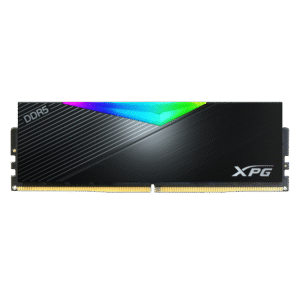 Barrette mémoire 16Go DIMM DDR5 Adata XPG Lancer RGB  7200MHz (Noir)