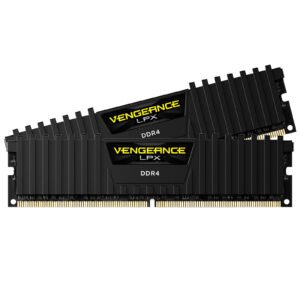 Kit Barrettes mémoire 32Go (2x16Go) DIMM DDR4 Corsair Vengeance LPX  3000Mhz (Noir) CL16