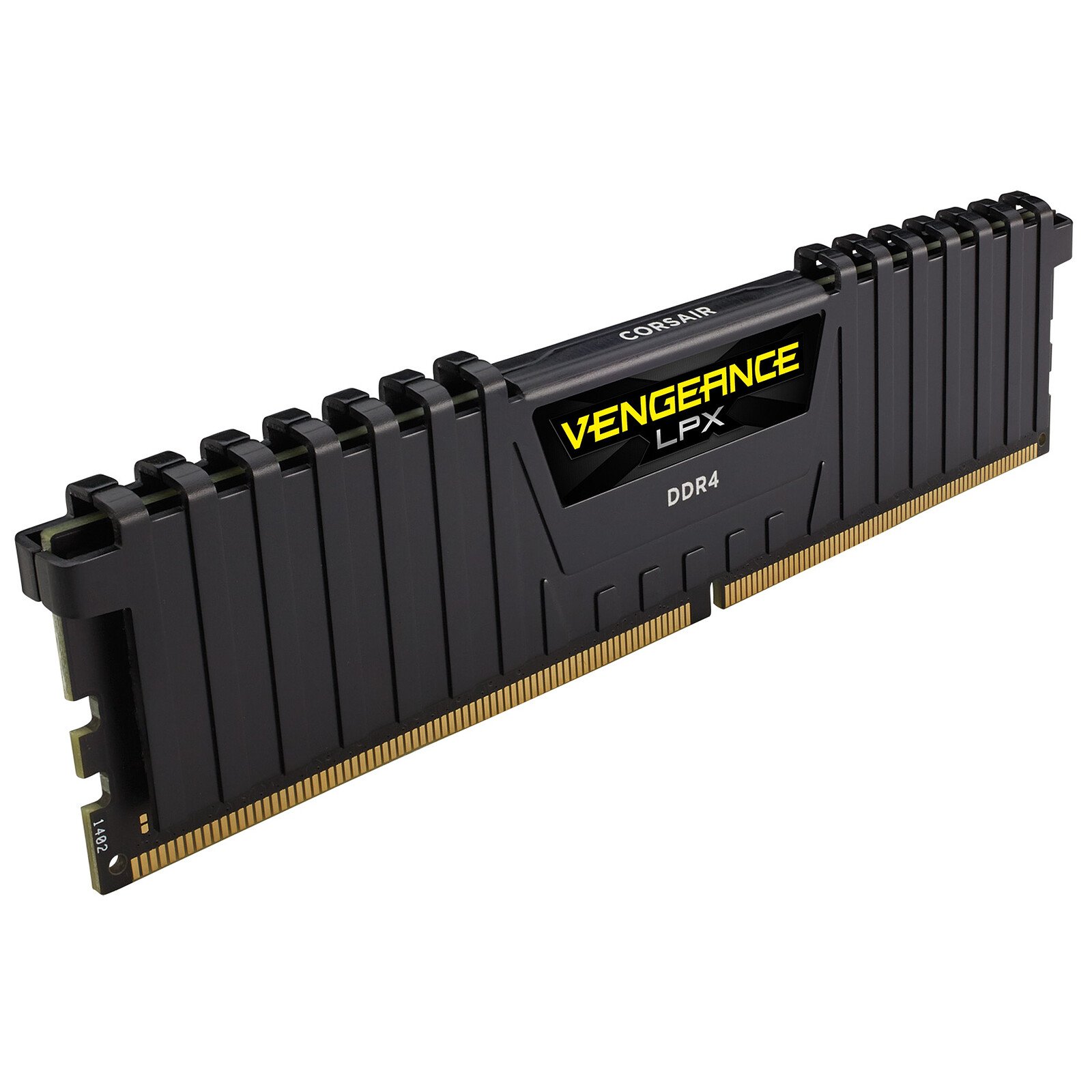 Barrette mémoire 8Go DIMM DDR4 Corsair Vengeance LPX 2666Mhz (Noir) – Image 2