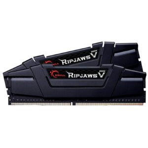 Kit Barrettes mémoire 32Go (2x16Go) DIMM DDR4 G.Skill Ripjaws V  3600Mhz (Noir)
