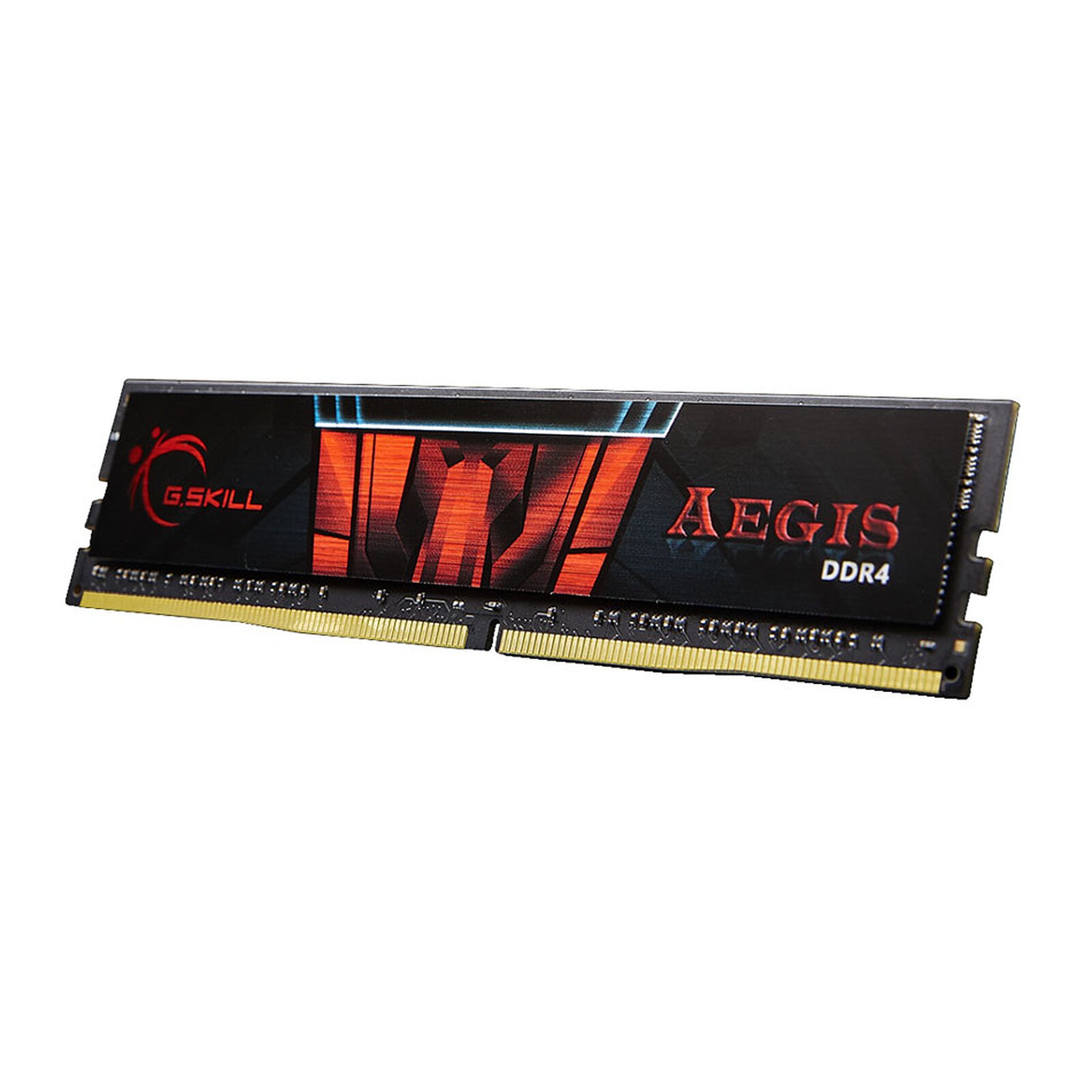 Barrette mémoire 8Go DIMM DDR4 G.Skill Aegis 2666Mhz (Noir)