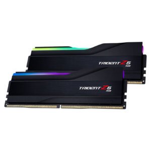 Kit Barrettes mémoire 32Go (2x16Go) DIMM DDR5 G.Skill Trident Z5  5600MHz (Noir)