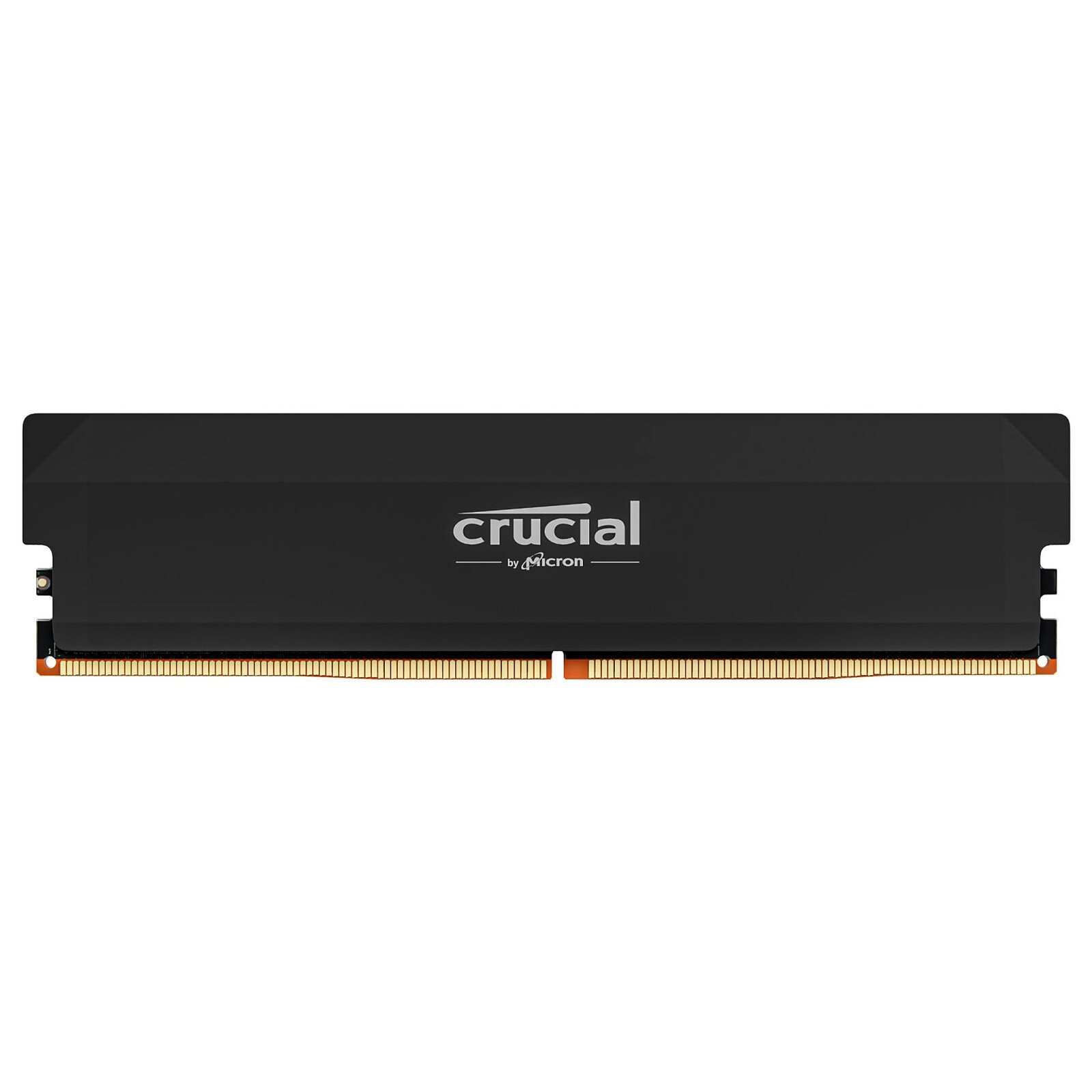 Barrette mémoire 16Go DIMM DDR5 Crucial Pro OC Gaming 6400MHz (Noir)