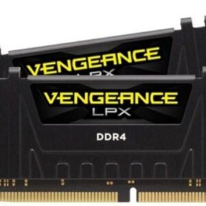 Kit Barrettes mémoire 16Go (2x8Go) DIMM DDR4 Corsair Vengeance LPX  3200Mhz (Noir) optimisé Ryzen