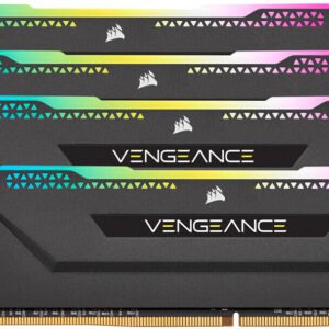 Kit Barrettes mémoire 16Go (2x8Go) DIMM DDR4 Corsair Vengeance Pro SL RGB  3200Mhz (Noir)
