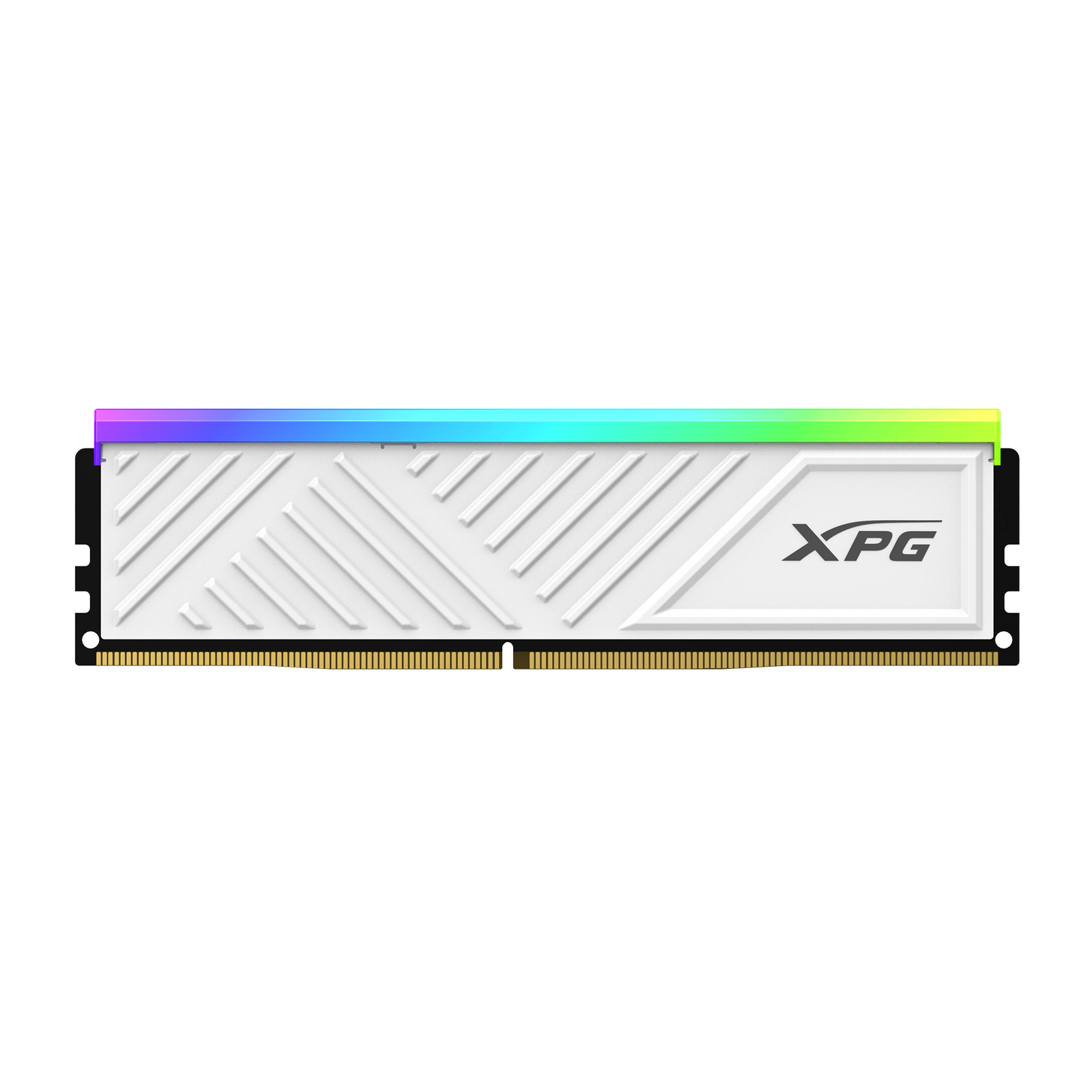 Barrette mémoire 8Go DIMM DDR4 Adata XPG SpectriX D35G RGB 3600Mhz (Blanc)
