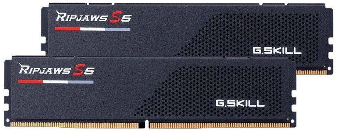 Kit Barrettes mémoire 32Go (2x16Go) DIMM DDR5 G.Skill Ripjaws S5 5200MHz (Noir)