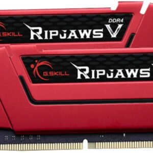 Kit Barrettes mémoire 32Go (2x16Go) DIMM DDR4 G.Skill RipJaws V  2400Mhz (Rouge)