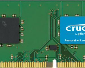 Barrette mémoire 8Go DIMM DDR4 Crucial 3200Mhz (Vert) Version OEM (Tray)