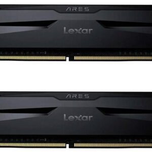 Kit Barrettes mémoire 16Go (2x8Go) DIMM DDR4 Lexar Ares OC  3600Mhz (Noir)