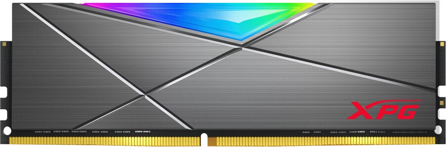 Barrette mémoire 16Go DIMM DDR4 Adata XPG SpectriX D50 RGB  3200Mhz (Gris)