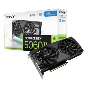 Carte Graphique PNY GeForce RTX 5060 Ti Dual Fan OC 8Go