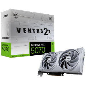 Carte Graphique MSI GeForce RTX 5070 Ventus 2X OC White