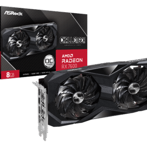 Carte Graphique AMD ASRock Radeon RX7600 Challenger OC 8Go