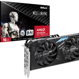 Carte Graphique AMD ASRock Radeon RX7600 XT Challenger OC 16Go