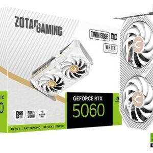 Carte Graphique Zotac Gaming GeForce RTX 5060 Twin Edge OC White