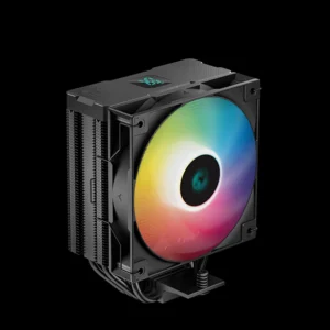 Ventilateur pour processeur DeepCool AG400 Digital BK RGB (Noir)