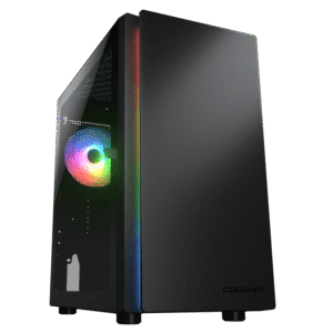 Boitier Mini Tour Micro ATX Cougar Purity RGB avec panneau vitré (Noir)