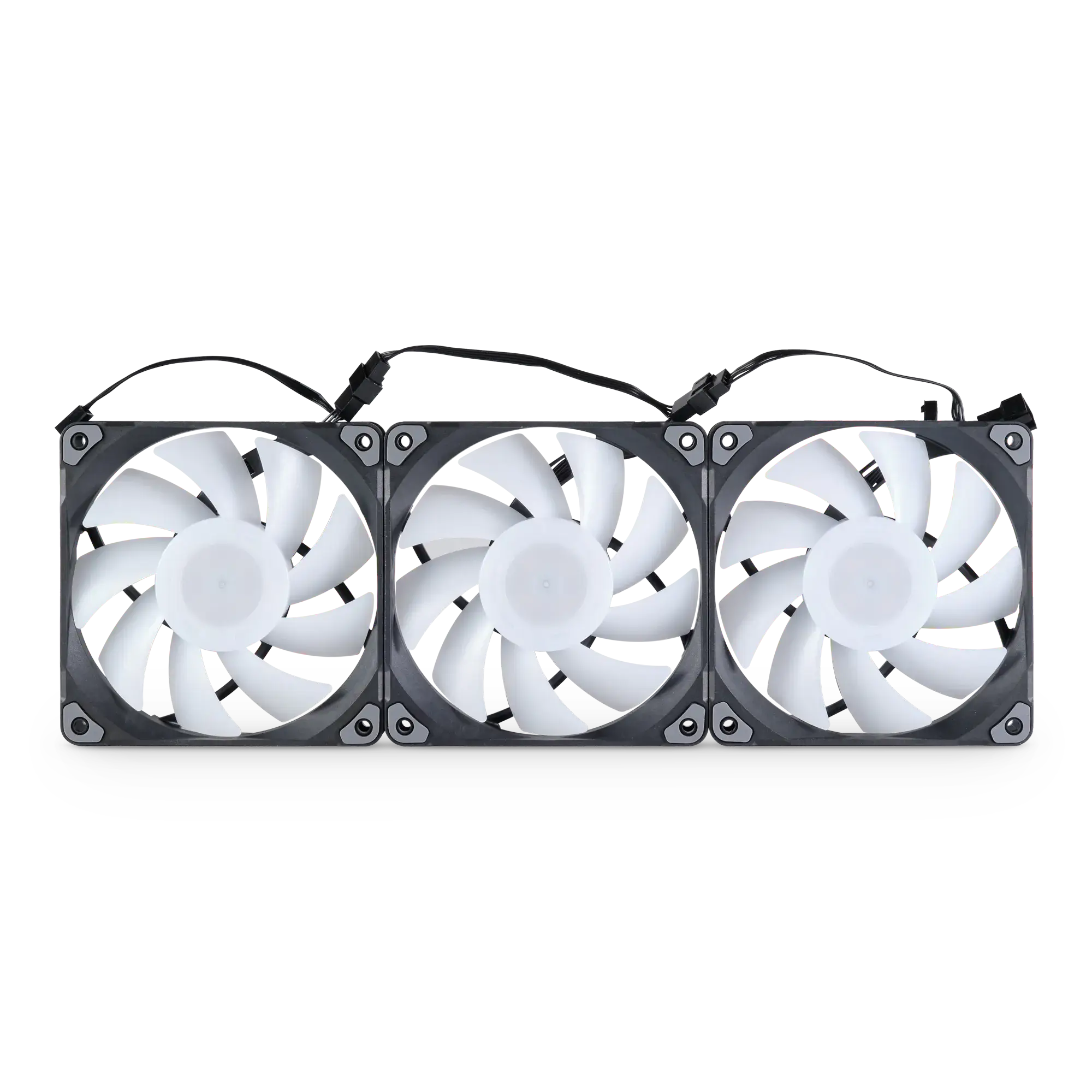 Lot de 3 Ventilateurs de boitier Phanteks M25 - 12cm (Noir)