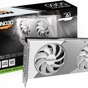 Carte Graphique Inno3D GeForce RTX 5060 Twin X2 OC White