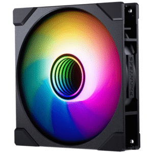 Ventilateur de boitier Phanteks M25 Gen2 Reverse RGB - 14cm (Noir)